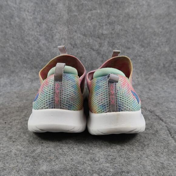 Skechers Shoes Girls 3 Sneakers Slip On Memory Foam Stretch Fit Comfort Colorful - Picture 6 of 12